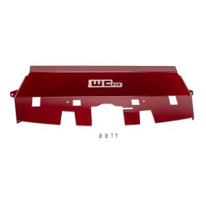 Ram 3500 Radiator Cover - Wehrli - Fabricated Aluminum - WCFab Red - `10-`12 Ram 3500 Radiator Cover - Wehrli - Fabricated Aluminum - WCFab Red - `10-`12