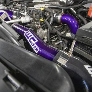 GMC Sierra 2500 Upper Coolant Pipe - Wehrli - Bengal Silver - `20-`25