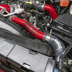 GMC Sierra 2500 Upper Coolant Pipe - Wehrli - Bengal Silver - `20-`25