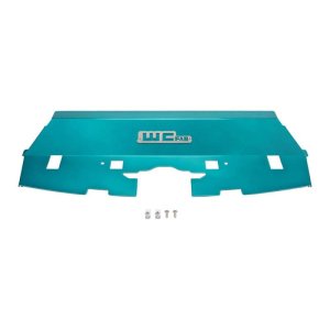 Ram 2500 Radiator Cover - Wehrli - Fabricated Aluminum - Candy Teal - `13-`18