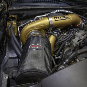 GMC Sierra Twin Turbo Kit - Wehrli - S400/Stock - Bengal Red - `01-`04