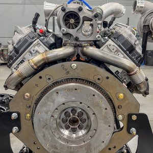 Chevrolet Silverado Performance Exhaust - Wehrli - Stainless Up Pipe Kit w/Gaskets (Twin Turbo) - `01-`04