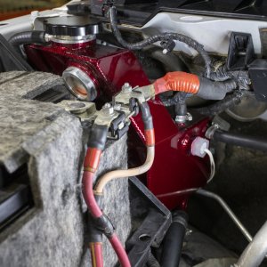 Dodge Cummins Coolant Tank Kit - Wehrli - OEM Placement - Sparkle Copper - `13-`18