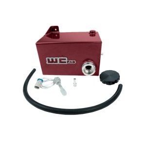 GMC Sierra 2500 Coolant Tank Kit - Wehrli - OEM Placement - WCFab Red - `01-`07 GMC Sierra 2500 Coolant Tank Kit - Wehrli - OEM Placement - WCFab Red - `01-`07