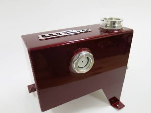 Chevrolet Silverado 2500 HD Coolant Tank Kit - Wehrli - Billet Aluminum, Fabricated - WCFab Red - `07-`10