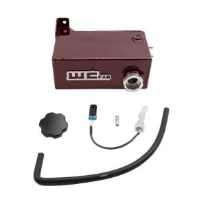 GMC Sierra 3500 HD Coolant Tank Kit - Wehrli - OEM Placement - Red - `11-`16