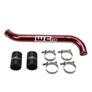 Chevrolet Duramax Upper Coolant Pipe - Wehrli - Candy Teal - `11-`16