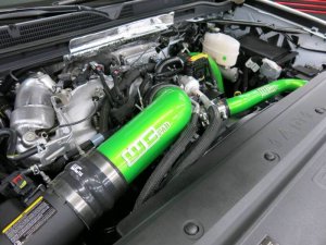 GMC Sierra 2500 HD Performance Air Intake - Wehrli - Intake Resonator Pipe, 4in. - Bengal Red - `17-`19