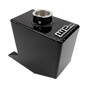 Chevrolet Duramax Coolant Tank Kit - Passenger Side - Wehrli - Twin Turbo Style - Gloss Black - `17-`19