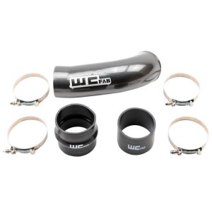 GMC Sierra 2500 Performance Air Intake - Wehrli - 4in Intake Pipe - Bengal Silver - `20-`25