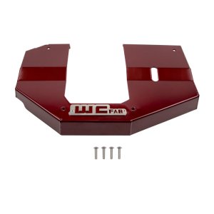 Dodge Cummins Engine Cover - Wehrli - Fabricated Aluminum - WCFab Red - `10-`23