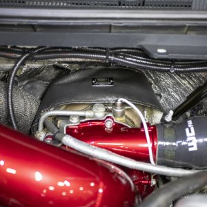 GMC Sierra 3500 HD Heat Blanket - Wehrli - VGT Exhaust Housing - Grey - `05-`16