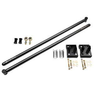 Chevrolet HD Trucks Traction Bar Kit - Wehrli - 68in. - Gloss White - `11-`19 Chevrolet HD Trucks Traction Bar Kit - Wehrli - 68in. - Gloss White - `11-`19