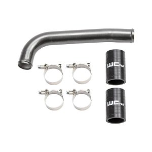 GMC Sierra 2500 Upper Coolant Pipe - Wehrli - WCFab - Red - `01-`05