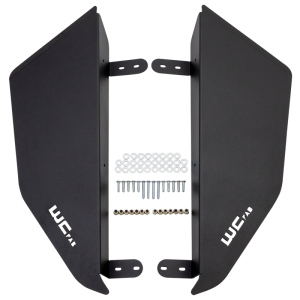 Honda Talon 1000R Lower Door Kit - Front - Wehrli - Gloss White - `19-`27