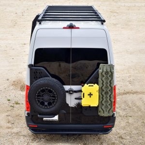 Mercedes-Benz Sprinter Roof Rack - Westin - Mesa - Textured Black - `19-`23