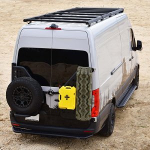 Mercedes-Benz Sprinter Roof Rack - Westin - Mesa - Textured Black - `19-`23