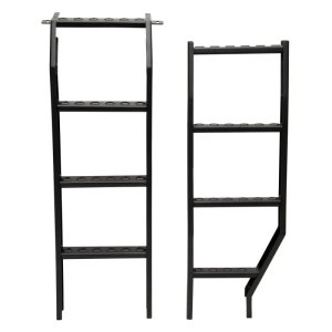 Mercedes-Benz Sprinter Roof Rack - Westin - Mesa Side Ladder - Textured Black - `19-`24