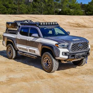 Toyota Tacoma Roof Rack - Westin - Mesa - Textured Black - `16-`23