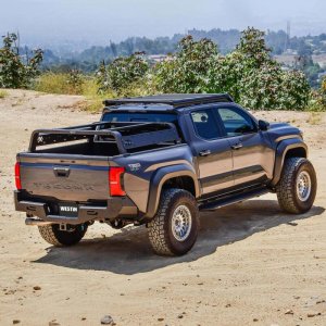 Toyota Tacoma Roof Rack - Westin - Mesa - Textured Black - 2024+