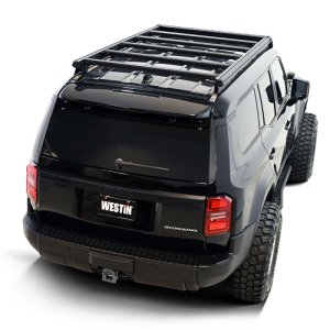 Toyota Land Cruiser Roof Rack - Westin - Mesa Roof Rack - Textured Black - 2026+