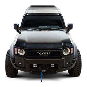 Toyota Land Cruiser Roof Rack - Westin - Mesa Roof Rack - Textured Black - 2026+
