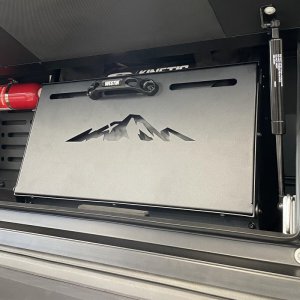 Toyota Tacoma Truck Tool Box - Passenger - Westin - EXP Truck Cap Toolbox Shell - Black - `24-`25