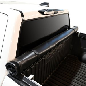 Toyota Tundra Soft Roll Tonneau Cover - Westin - Soft Roll-Up - Black - `22-`24