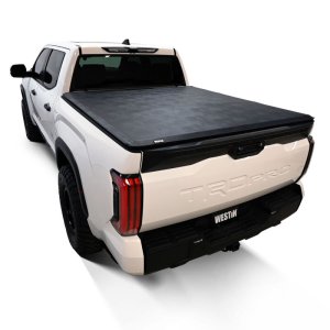 Toyota Tundra Soft Roll Tonneau Cover - Westin - Soft Roll-Up - Black - `22-`24