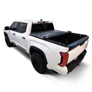 Toyota Tundra Soft Roll Tonneau Cover - Westin - Soft Roll-Up - Black - `22-`24