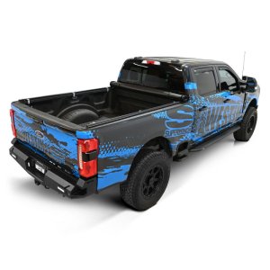 Ford F-250 Super Duty Soft Roll-Up Tonneau Cover - Westin - Black - `17-`24