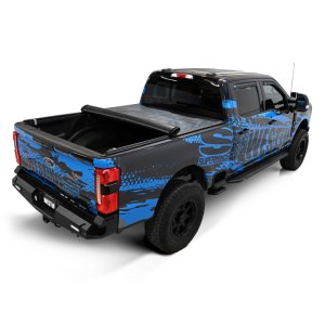 Ford F-250 Super Duty Soft Roll-Up Tonneau Cover - Westin - Black - `17-`24