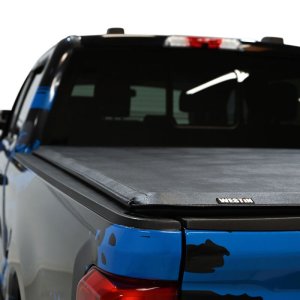 Ford F-250 Super Duty Soft Roll-Up Tonneau Cover - Westin - Black - `17-`24