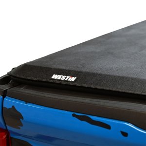 Ford F-350 Super Duty Soft Roll-Up Tonneau Cover - Westin - Black - `17-`24