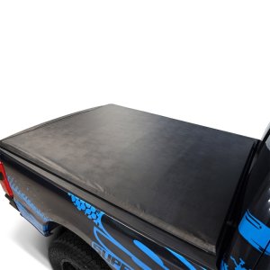 Ford F-350 Super Duty Soft Roll-Up Tonneau Cover - Westin - Black - `17-`24