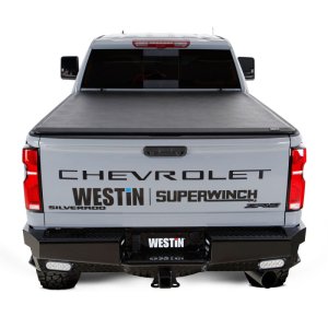Chevrolet Silverado 2500HD Tonneau Cover - Westin - Soft Roll-Up - Black - 2024+
