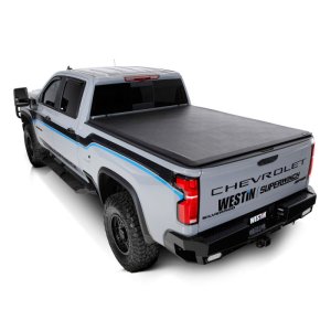 Chevrolet Silverado 2500HD Tonneau Cover - Westin - Soft Roll-Up - Black - 2024+