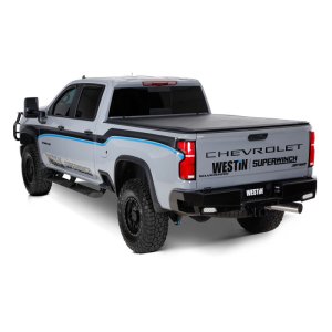 Chevrolet Silverado 2500HD Tonneau Cover - Westin - Soft Roll-Up - Black - 2024+