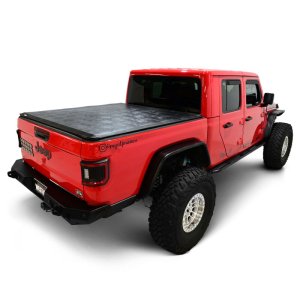 Jeep Gladiator JT Soft Roll Tonneau Cover - Westin - Soft Roll-Up - Black - `20-`24