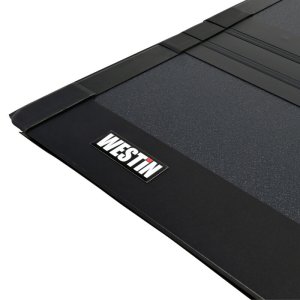 Chevrolet 3500HD Hard Tri-Fold Tonneau Cover - Westin - Black - `20-`26