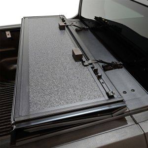 Ford Maverick Hard Tri-Fold Tonneau Cover - Westin - HT-F - Black - `22-`26 Ford Maverick Hard Tri-Fold Tonneau Cover - Westin - HT-F - Black - `22-`26