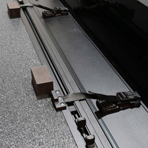 Ford Maverick Hard Tri-Fold Tonneau Cover - Westin - HT-F - Black - `22-`26 Ford Maverick Hard Tri-Fold Tonneau Cover - Westin - HT-F - Black - `22-`26