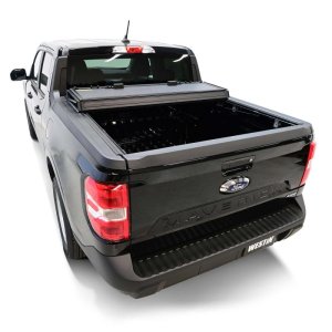 Ford Maverick Hard Tri-Fold Tonneau Cover - Westin - HT-F - Black - `22-`26 Ford Maverick Hard Tri-Fold Tonneau Cover - Westin - HT-F - Black - `22-`26