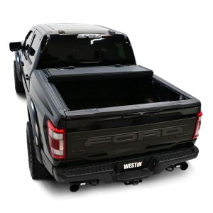 Ford F-150 Tonneau Cover - Westin - Hard Tri-Fold - Black - `15-`25