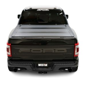Ford F-150 Tonneau Cover - Westin - Hard Tri-Fold - Black - `15-`25