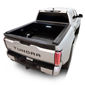Toyota Tundra Electric Retractable Tonneau Cover - Westin - Black - `22-`26 Toyota Tundra Electric Retractable Tonneau Cover - Westin - Black - `22-`26