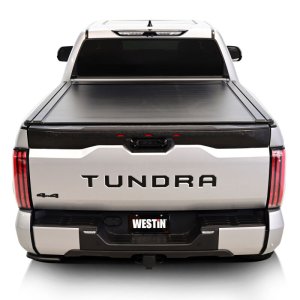 Toyota Tundra Electric Retractable Tonneau Cover - Westin - Black - `22-`26 Toyota Tundra Electric Retractable Tonneau Cover - Westin - Black - `22-`26