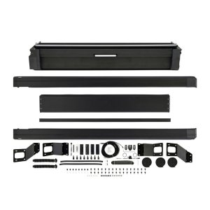 Ford F-250 Electric Retractable Tonneau Cover - Westin - Power Retractable - Black - `17-`26
