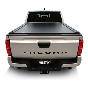 Toyota Tacoma Electric Retractable Tonneau Cover - Westin - Black - `24-`26 Toyota Tacoma Electric Retractable Tonneau Cover - Westin - Black - `24-`26