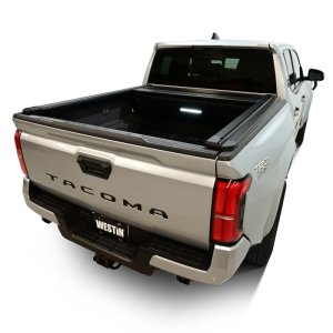 Toyota Tacoma Electric Retractable Tonneau Cover - Westin - Black - `24-`26 Toyota Tacoma Electric Retractable Tonneau Cover - Westin - Black - `24-`26